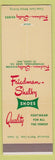 Matchbook Cover - Friedman Shelby Shoes St Louis MO SAMPLE
