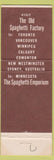Matchbook Cover - Old Venice Noodle Co Santa Monica CA girlie