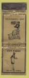 Matchbook Cover - Gay Paree restaurant Juanita girlie WORN
