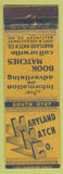 Matchbook Cover - Maryland Match Co Baltimore MD yellow