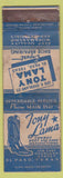 Matchbook Cover - Tony Lama Cowboy Boots El Paso TX WORN Arrow