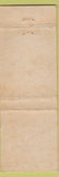 Matchbook Cover - Whispering Oak Eaton OH Low Phone #