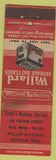 Matchbook Cover - Willard Car Batteries Craft's Bath ME Low Phone # WEAR'