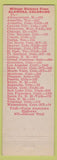 Matchbook Cover - Walsh Hotel Great McGinty Alamosa CO Low Phone #