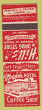 Matchbook Cover - Mayfair Hotel Hill's Drugs Portage LA Prairie MB Low Phone'