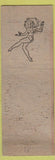 Matchbook Cover - Joe's Alpine Hut New Britain CT WEAR girlie back'