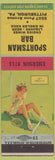 Matchbook Cover - Sportsman Bar Pittsburgh PA pinup Terry Says girlie