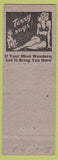 Matchbook Cover - Sportsman Bar Pittsburgh PA pinup Terry Says girlie