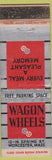 Matchbook Cover - Wagon Wheels Worcester MA Federal WEAR