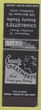 Matchbook Cover - Charlotte's Beauty Studio Haverhill MA SAMPLE girlie CREASE'