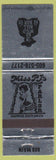 Matchbook Cover - Wild Bill Bar Deadwood SD girlie #1852