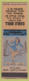 Matchbook Cover - Eagle Grill Elmira NY pinup