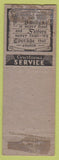 Matchbook Cover - Eagle Grill Elmira NY pinup
