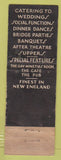 Matchbook Cover - The Piccadilly Restaurant Stamford CT FEDERAL LONG POOR