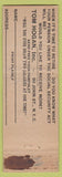 Matchbook Cover - US Insurance Co Tom Hogan NYC FEDERAL LONG
