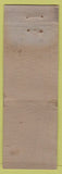 Matchbook Cover - Harvey Election Borough NYC? Queenw FEDERAL LONG WORN