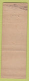 Matchbook Cover - Hotel Conneaut Lake PA FEDERAL LONG