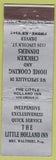 Matchbook Cover - Little Holland Inn Denver CO FEDERAL LONG