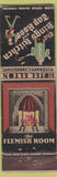 Matchbook Cover - Hotel Elton Waterbury CT FEDERAL LONG CREASE
