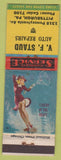 Matchbook Cover - WV Strand Auto Repair Pittsburgh PA pinup