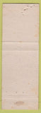 Matchbook Cover - Waverly Moose Club NY WEAR Hillbilly