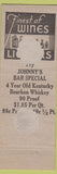 Matchbook Cover - Johnny's Tavern Milwaukee WI Pinup