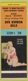 Matchbook Cover - Star Wonder Bar Cleveland OH Pinup