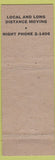 Matchbook Cover - Ricks Transfer Storage Austin TX Pinup