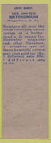 Matchbook Cover - Art Steiner Match Collector Fort Worth TX Pinup