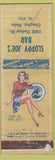 Matchbook Cover - Sloppy Joe's Bar Omaha NE Advance WORN Pinup