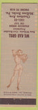 Matchbook Cover - Wil Kar Grill McKees Rocks PA Pinup