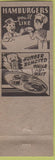 Matchbook Cover - Hatchery Inn Paris MI Carmel Corn Pinup
