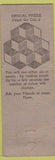 Matchbook Cover - Joseph's Liquor Millville NJ WORN Pinup