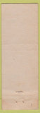 Matchbook Cover - Sky Line Steak House Gary IN Pinup
