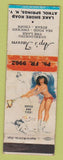 Matchbook Cover - Arp's Tavern Athol Springs NY WEAR Pinup