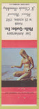 Matchbook Cover - Phillu Quebec Enr Fonde QC Pinup
