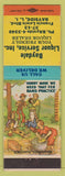 Matchbook Cover - Baydale Liquor LI NY Hillbilly