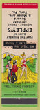 Matchbook Cover - Eppley's York PA Hillbilly