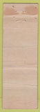 Matchbook Cover - Columbia Hotel Kelso WA Federal WORN CREASED