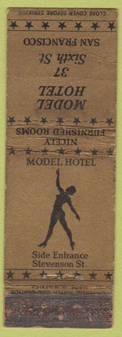 Matchbook Cover - Model Hotel San Francisco CA girlie WEAR