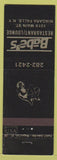 Matchbook Cover - Babe's Restaurant Niagara Falls NY girlie