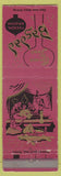 Matchbook Cover - Tuscon Inn's Bagdad Tucson AZ girlie
