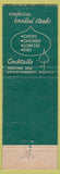 Matchbook Cover - Tuscon Inn's Bagdad Tucson AZ girlie