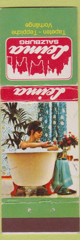 Matchbook Cover - Leima Salzburz girlie carpet wallpaper Austria?