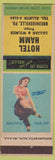 Matchbook Cover - Hotel Hamm Breinigsville PA pinup