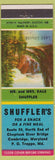 Matchbook Cover - Shuffler's Cambridge MA CREASE'