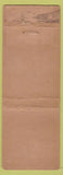 Matchbook Cover - Hotel Stratford Parkersburg WV WORN Federal