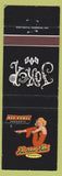 Matchbook Cover - Kocktail Klub Kamel Cigarettes girlie 1997