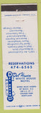 Matchbook Cover - Del Haven White House Motel College Park MD