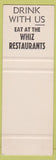 Matchbook Cover - Mica's Lounge NO TOWN girlie SAMPLE'